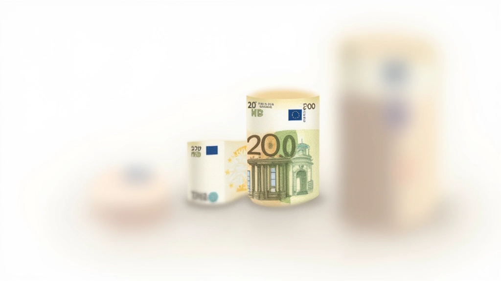 Grafik zeigt sinkende Kaufkraft eines Euro-Scheins über mehrere Jahre hinweg